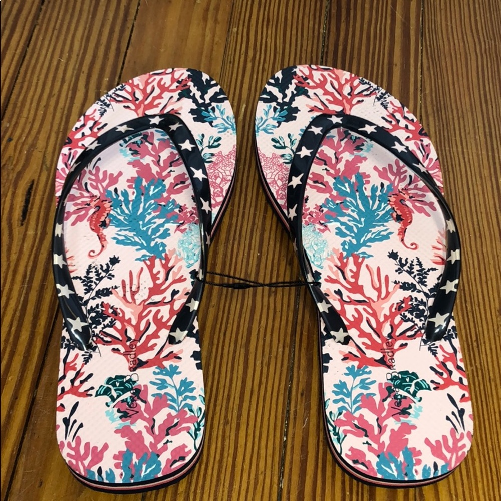 Vera Bradley flip flops